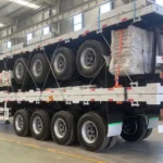 2/3/4 Axles 20-80 Ton Container Flatbed Trailer for Sale