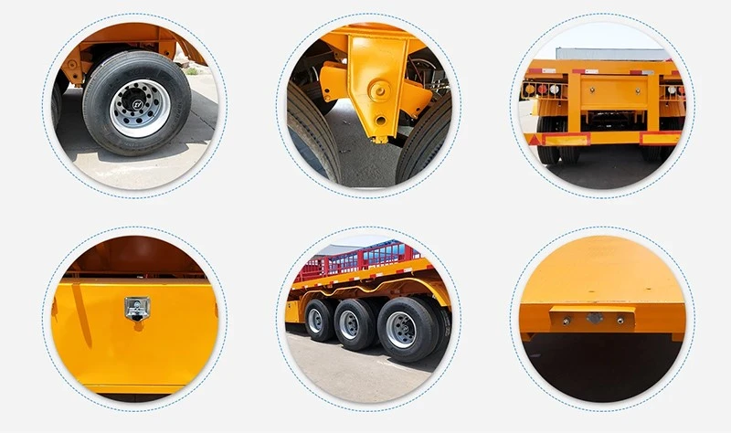 60 Ton Flatbed Trailer