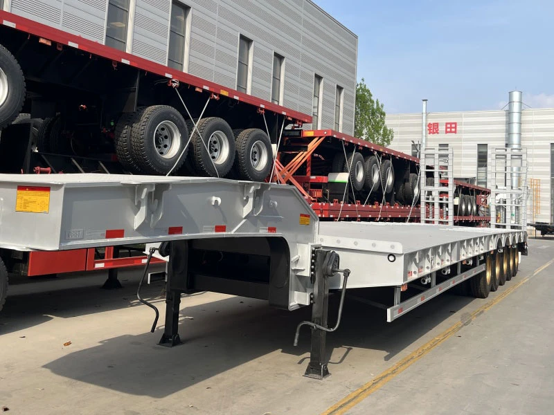 5 Axle Heavy Duty Lowbed Semi Trailer 5 Axle Heavy Duty Lowbed Semi Trailer