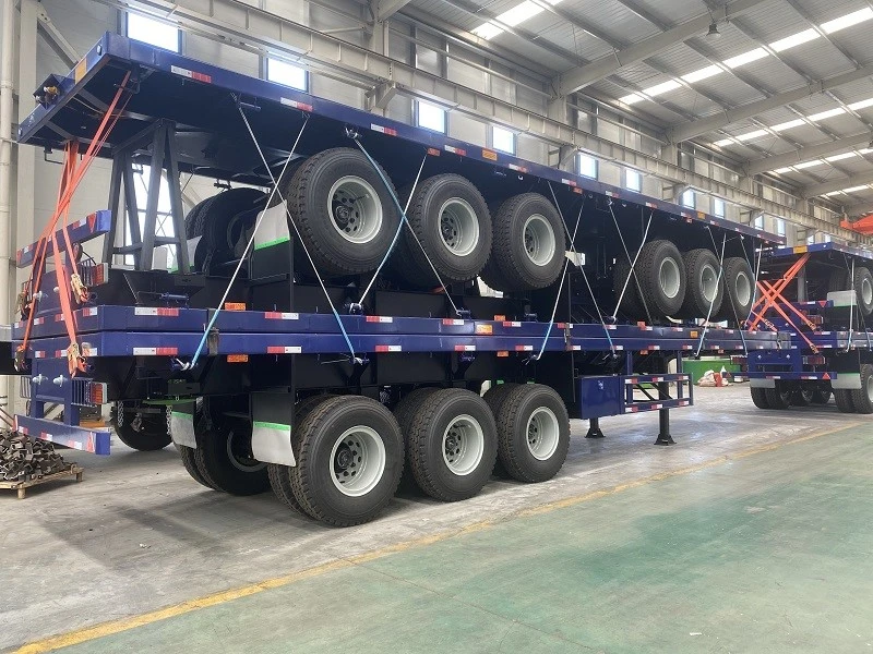 Tri-axle Flatbed Trailer