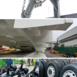 30-100 Ton End Dump Semi Trailer for Sale