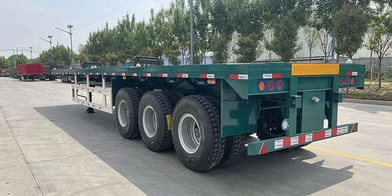 3 Axles 40ft Flatbed Trailer for Sale 3 Axles 40ft Flatbed Trailer for Sale