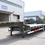 3/4 Axle 30-150 Ton Lowboy Semi Trailer for Sale