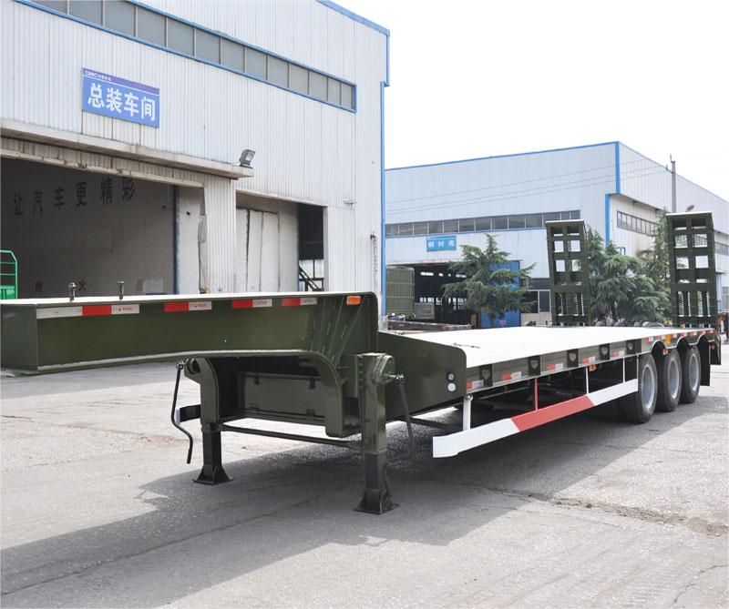 Lowboy Semi Trailer