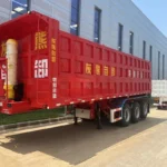 3 Axles 30-40ft Dump Truck Semi Trailer for Sale