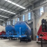 50m³ Aluminum 45ft Tanker Trailer for Cement